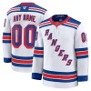 New York Rangers Dresy Personalizované Fanatics Premium 2024-25 Bílý Venkovní - Pánské